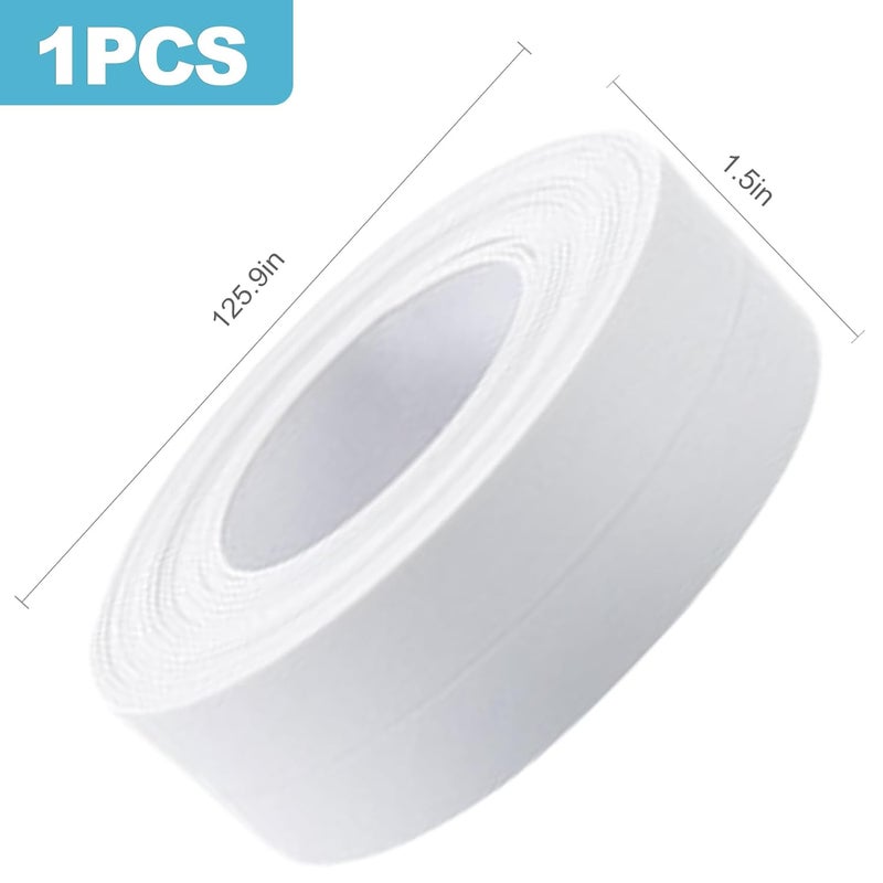 CoguZed 1 Roll Caulk Strip, Self-Adhesive Sealant Tape for Bathtub, Shower & Toilet Waterproof Peel and Stick Trim for a Clean Finish in Kitchen & Bath - Image 2